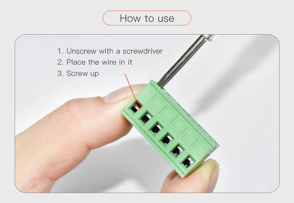 Startnow 2/3/6 Pins Right Angle Green Terminal Plug Electric Cable Wire Splicer Pluggable PCB Screw Connector Terminal Block Splice